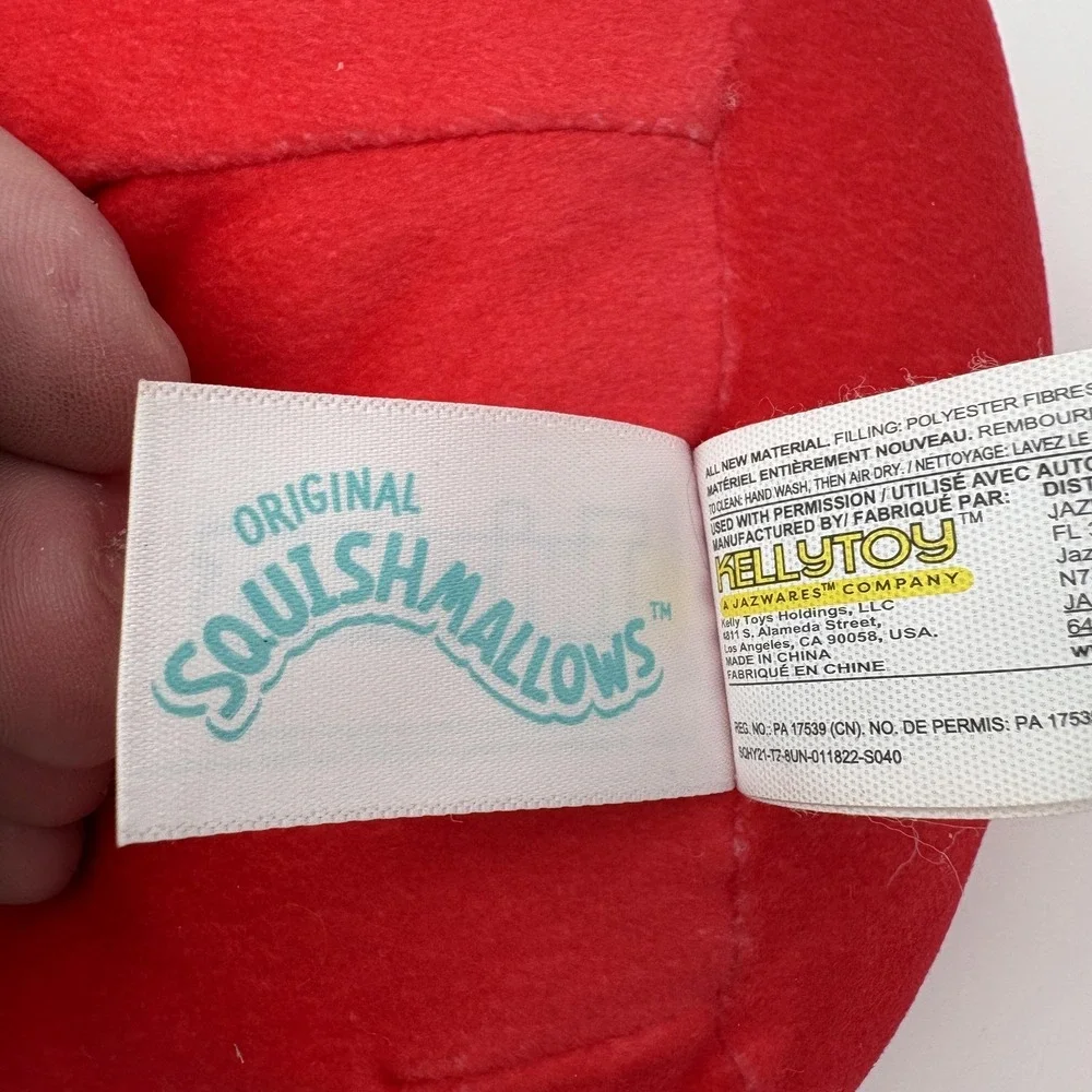 Squishmallows Twizzlers Unicorn‎ Small Plush Stuffed Animal Toy Rainbow Candy